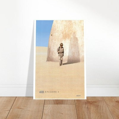 Star Wars Episode I Poster - Anakin Skywalker Desert Scene Art 2