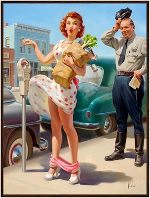 Art Frahm No Time to Lose (1951) - Framed Poster