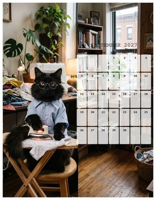 2027 Grumpy Cats Living The Life Wall Calendar Funny Cat 5
