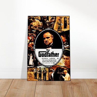 The Godfather 1972 Movie Poster – Marlon Brando Classic Film Wall Art Decor 2