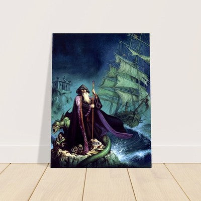 SHIP OF HORROR BY CLYDE CALDWELL POSTER D&D FANTASY DECORATION WALLART 2