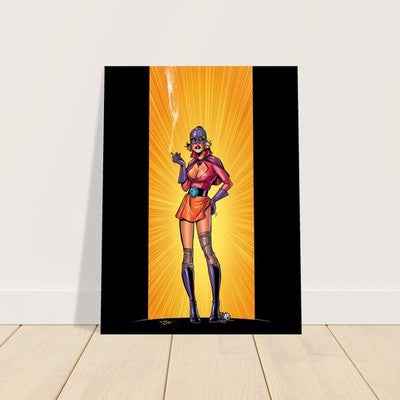 Amanda Conner Pro Poster - Vintage Comic Art Style Character 2