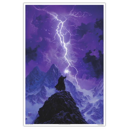 Stormcaller: The Arcane Summit by Kore Art Studios (2023) 24x36 Print - Limited Edition Poster xx/25