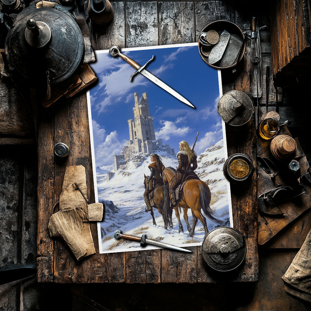 The Frozen Watch by Kore Art Studios (2023) 24x36 Print - Limited Edition Poster xx/25