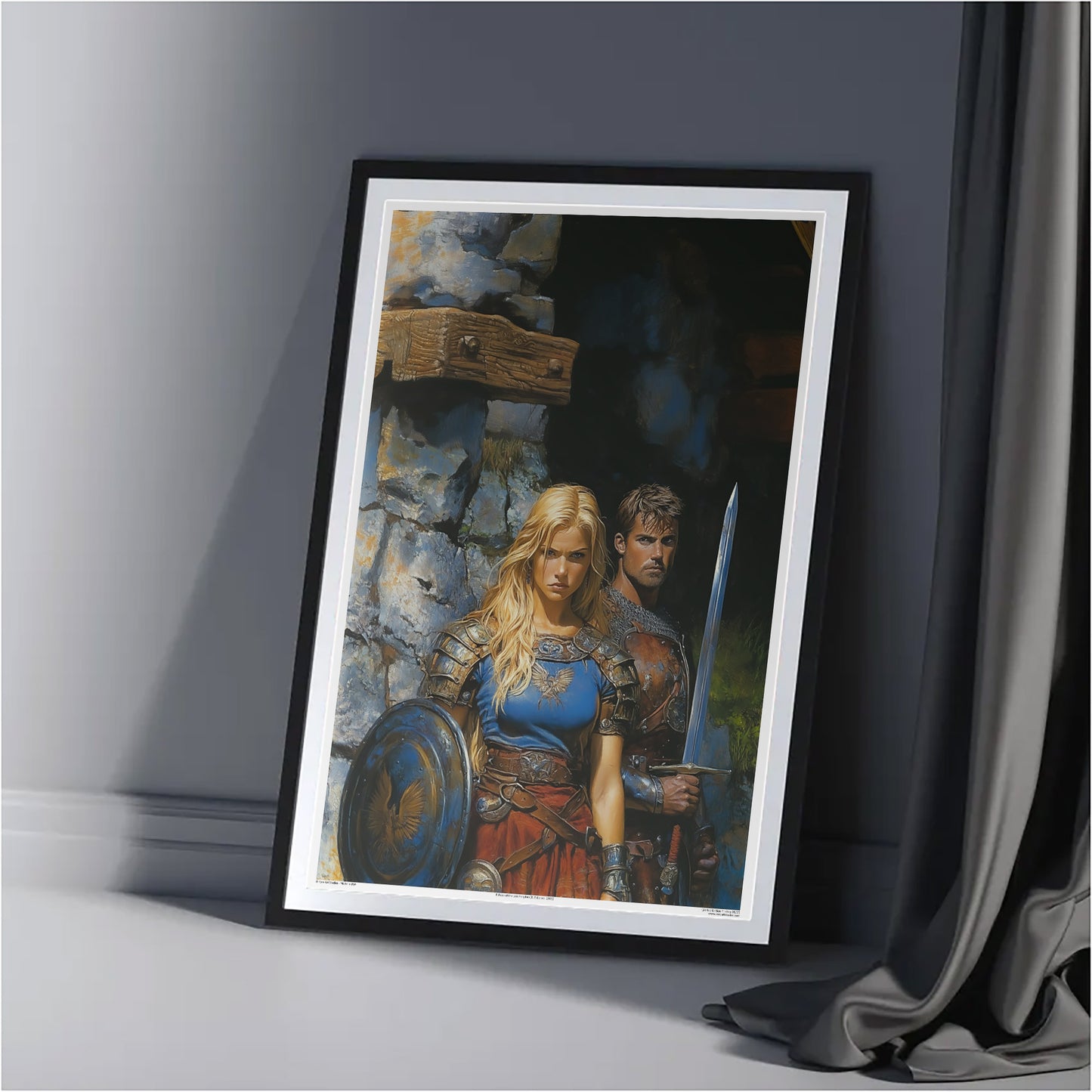 Echoes of the Lost Kingdom by Kore Art Studios (2023) 24x36 Print - Limited Edition Poster xx/25