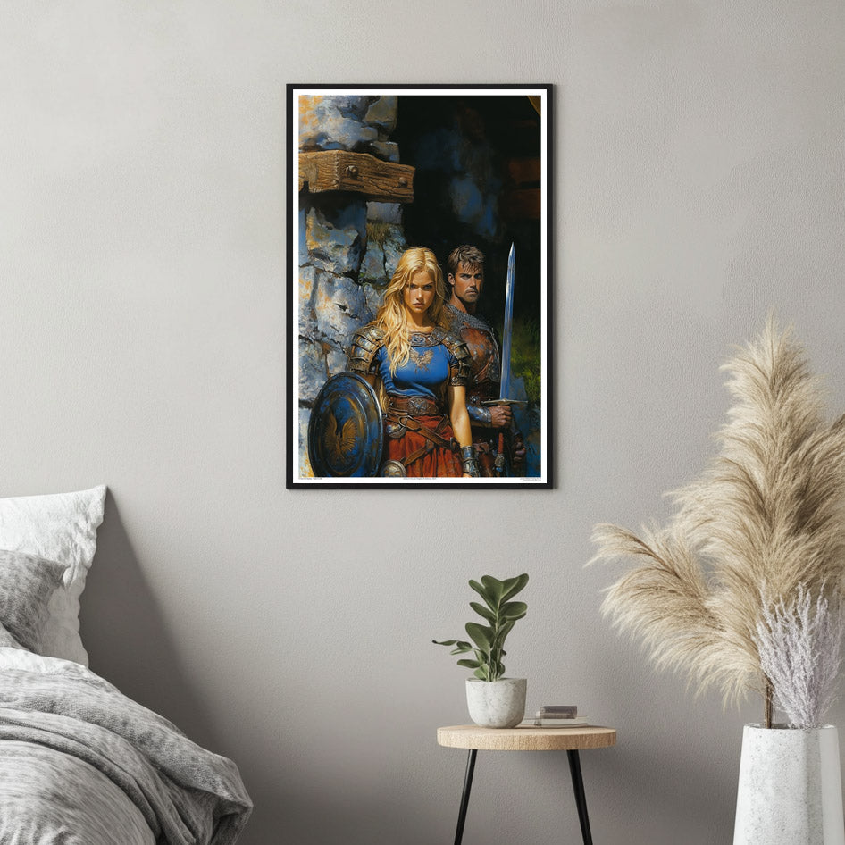 Echoes of the Lost Kingdom by Kore Art Studios (2023) 24x36 Print - Limited Edition Poster xx/25