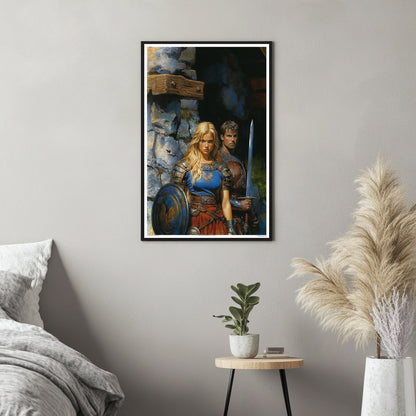 Echoes of the Lost Kingdom by Kore Art Studios (2023) 24x36 Print - Limited Edition Poster xx/25