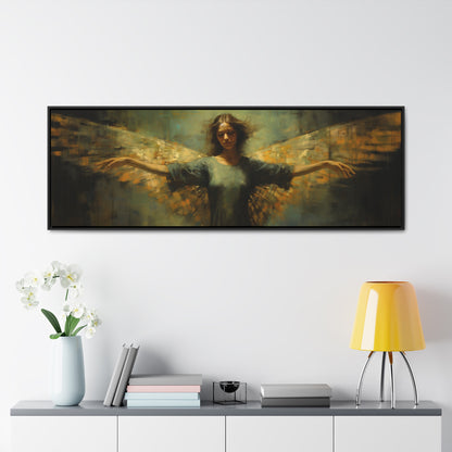 Abbott Handerson Thayer Inspiration – "Transcendent Grace" | Serene Wide Canvas Art