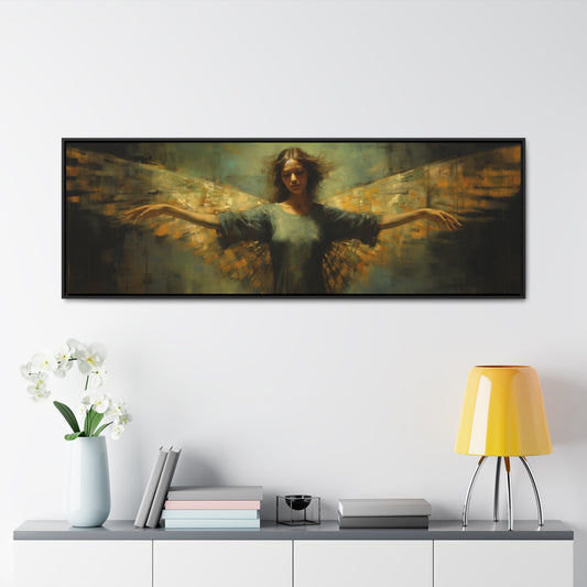 Abbott Handerson Thayer Inspiration – "Transcendent Grace" | Serene Wide Canvas Art