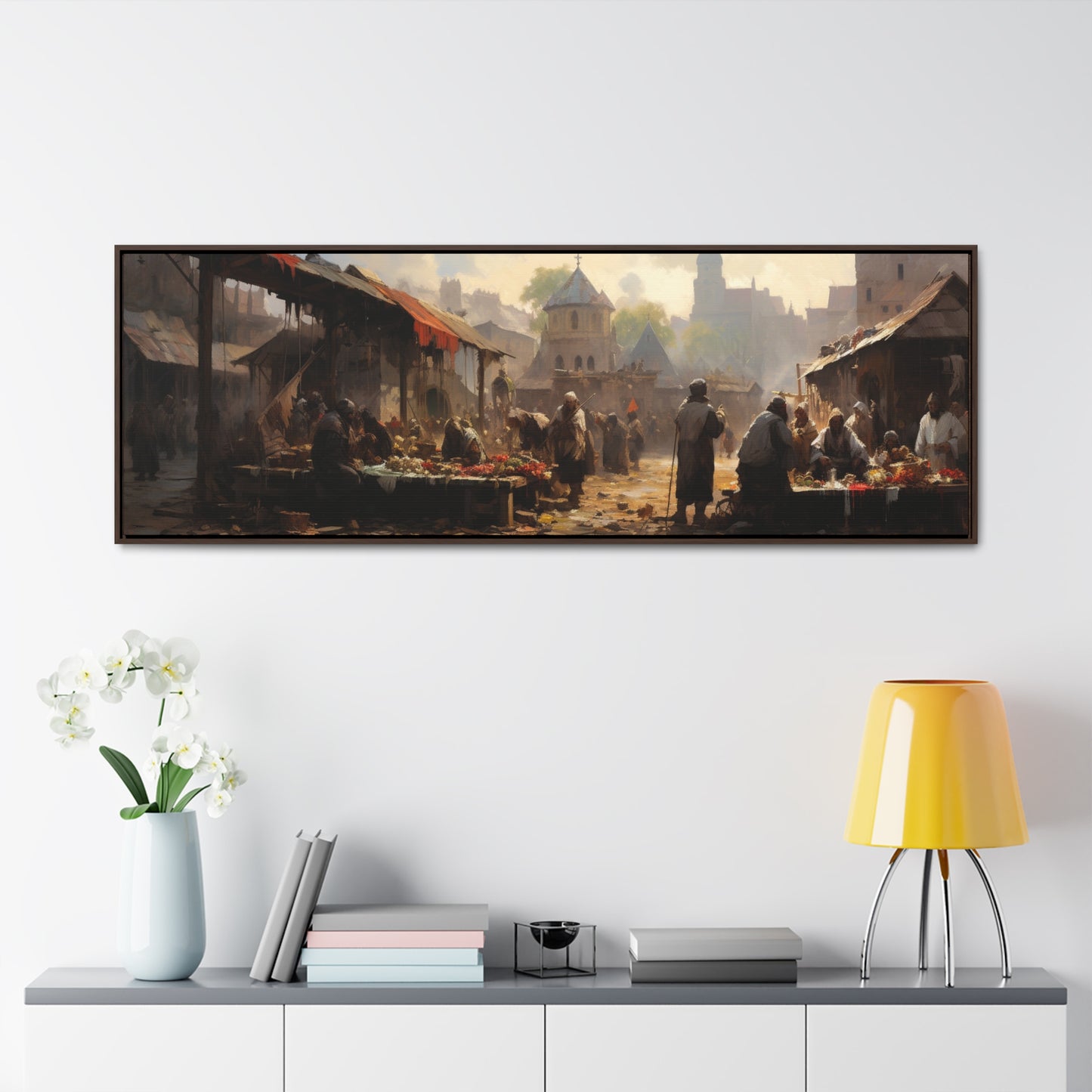 Abram Efimovich Arkhipov Inspiration – "Market Days" | Historical Wide Canvas Art