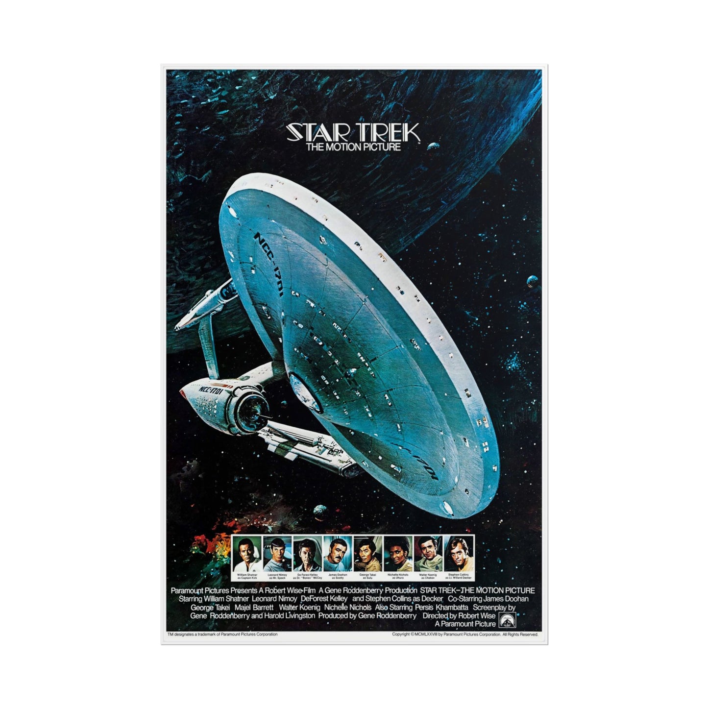 Star Trek: The Motion Picture Poster – Paramount (1979) | Shatner & Nimoy