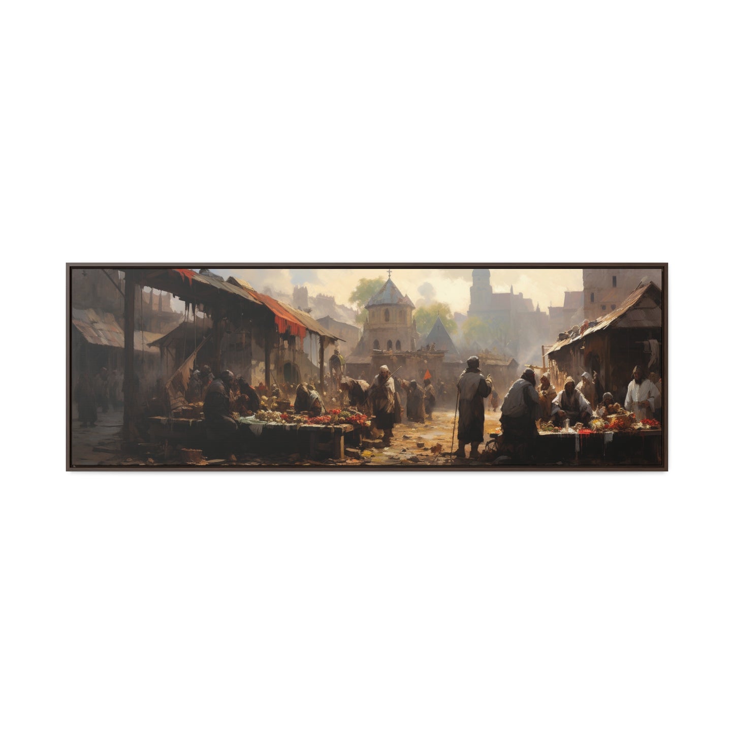 Abram Efimovich Arkhipov Inspiration – "Market Days" | Historical Wide Canvas Art