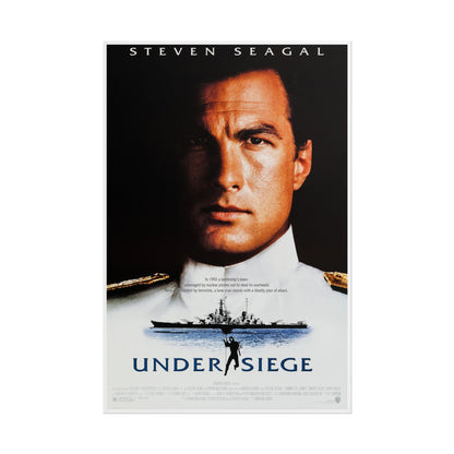 Under Siege Poster – Warner Bros. (1992) | Steven Seagal & Tommy Lee Jones