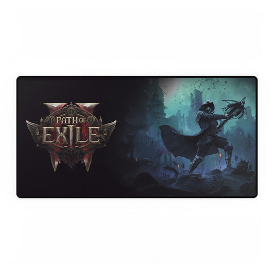 Path of Exile II Witchhunter Desk Mat / Mouse Pad – 31.5"x15.5", Gaming & Office