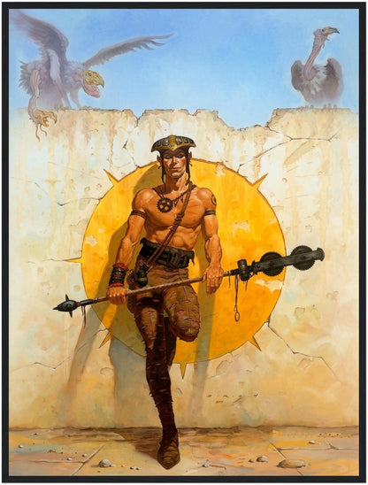 Grave Expectations by Gerald Brom (1991) - Framed Poster 24in x 32in