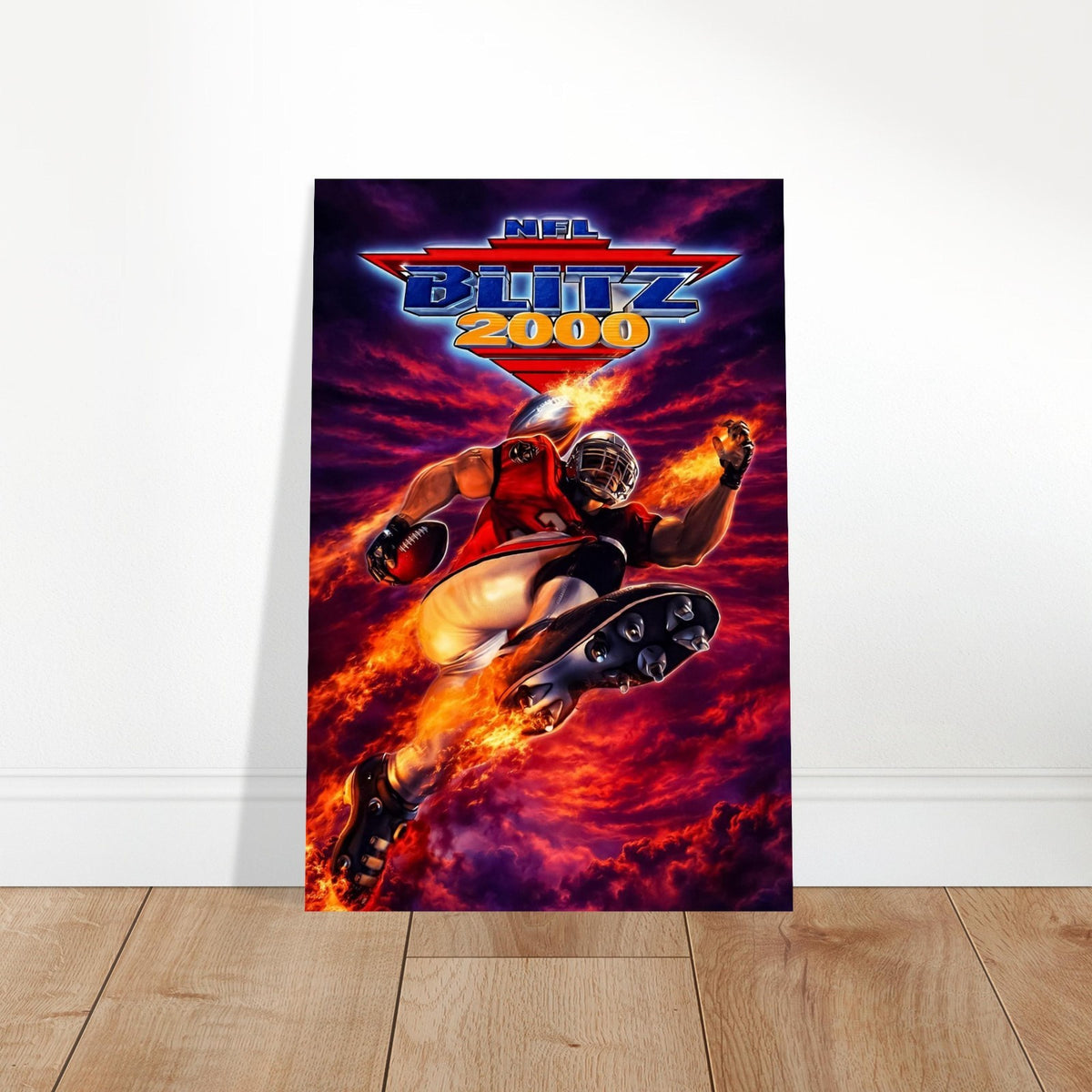 NFL BLITZ 2000 POSTER – SEGA DREAMCAST RETRO FOOTBALL GAME ART 2