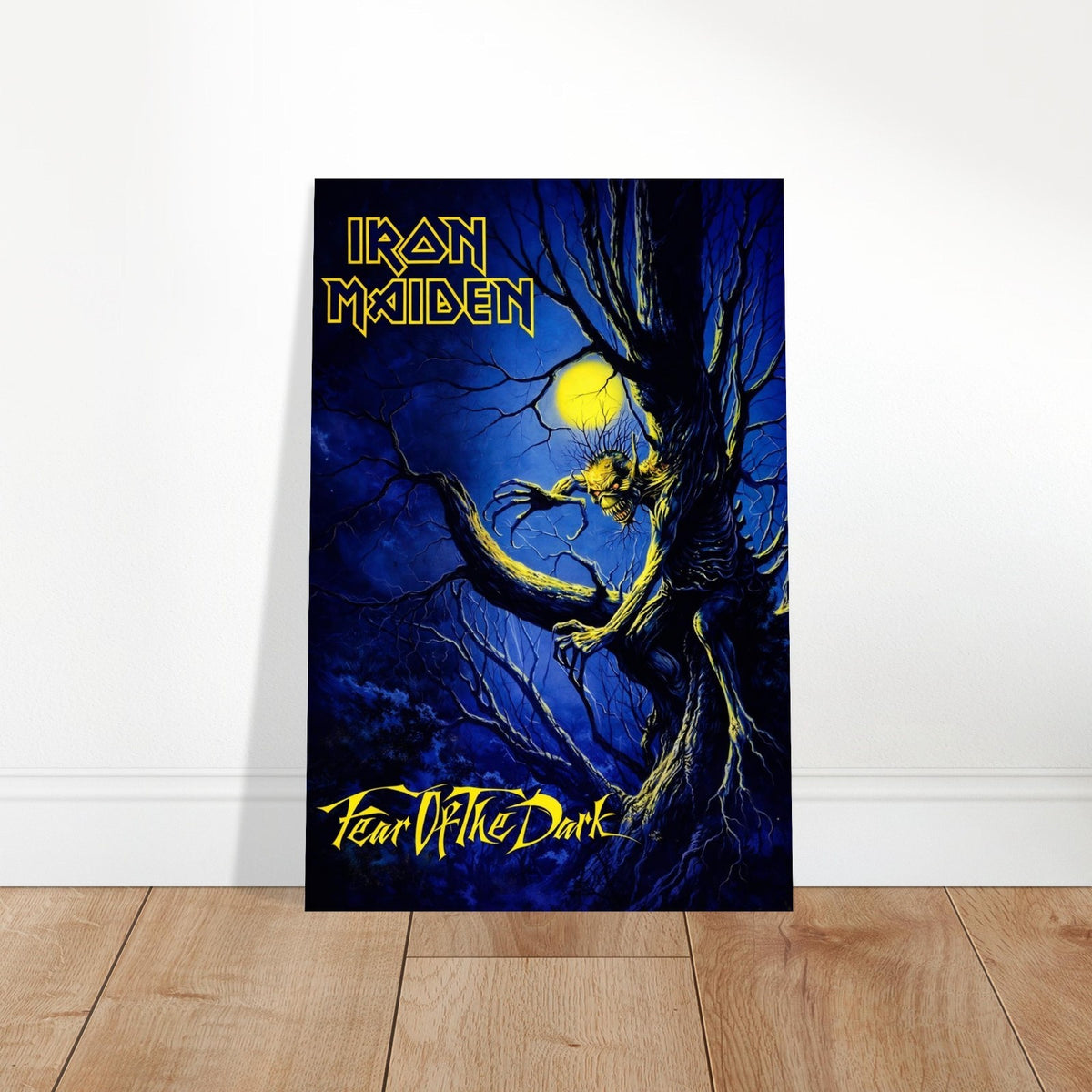 Iron Maiden - Fear of The Dark Album Poster - Heavy Metal Art 2