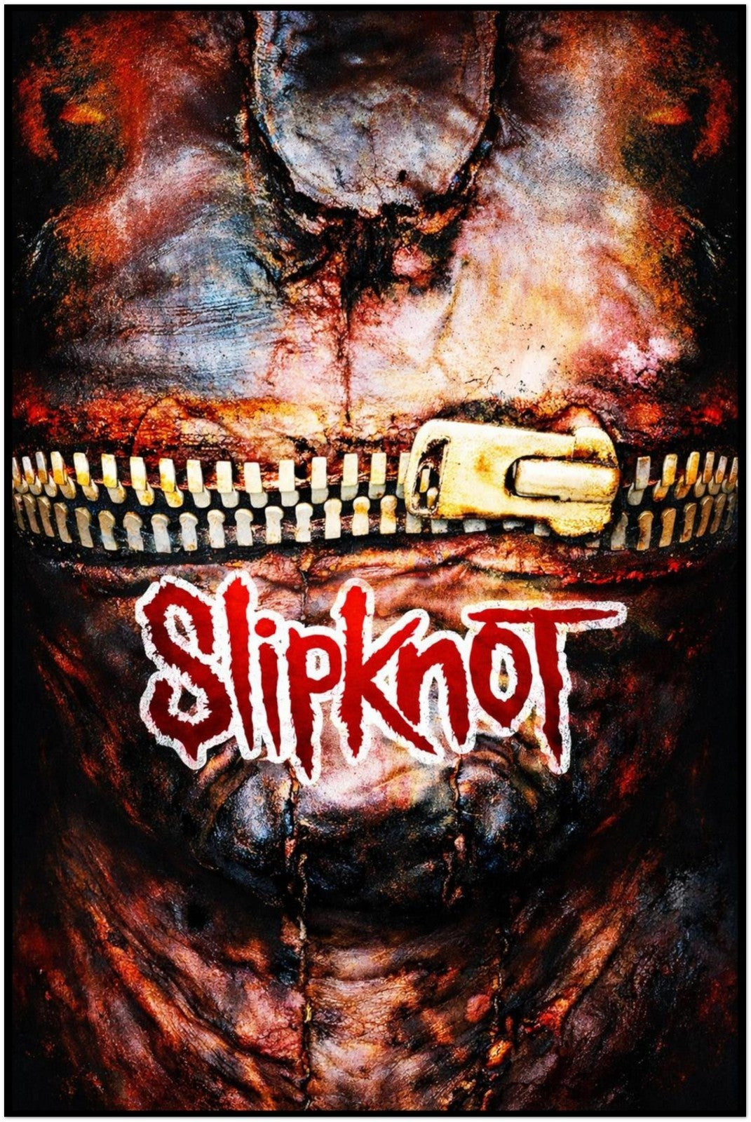 Slipknot Poster - VOL.3 Album Art - Heavy Metal Wall Art Fan Decoration