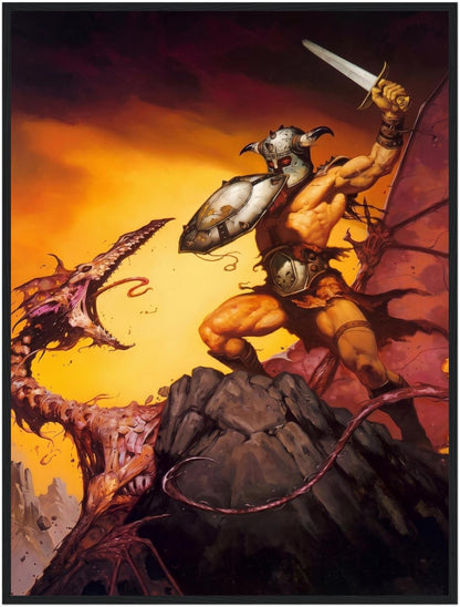 Rot Fang by Gerald Brom (1993) - Framed Poster 24in x 32in