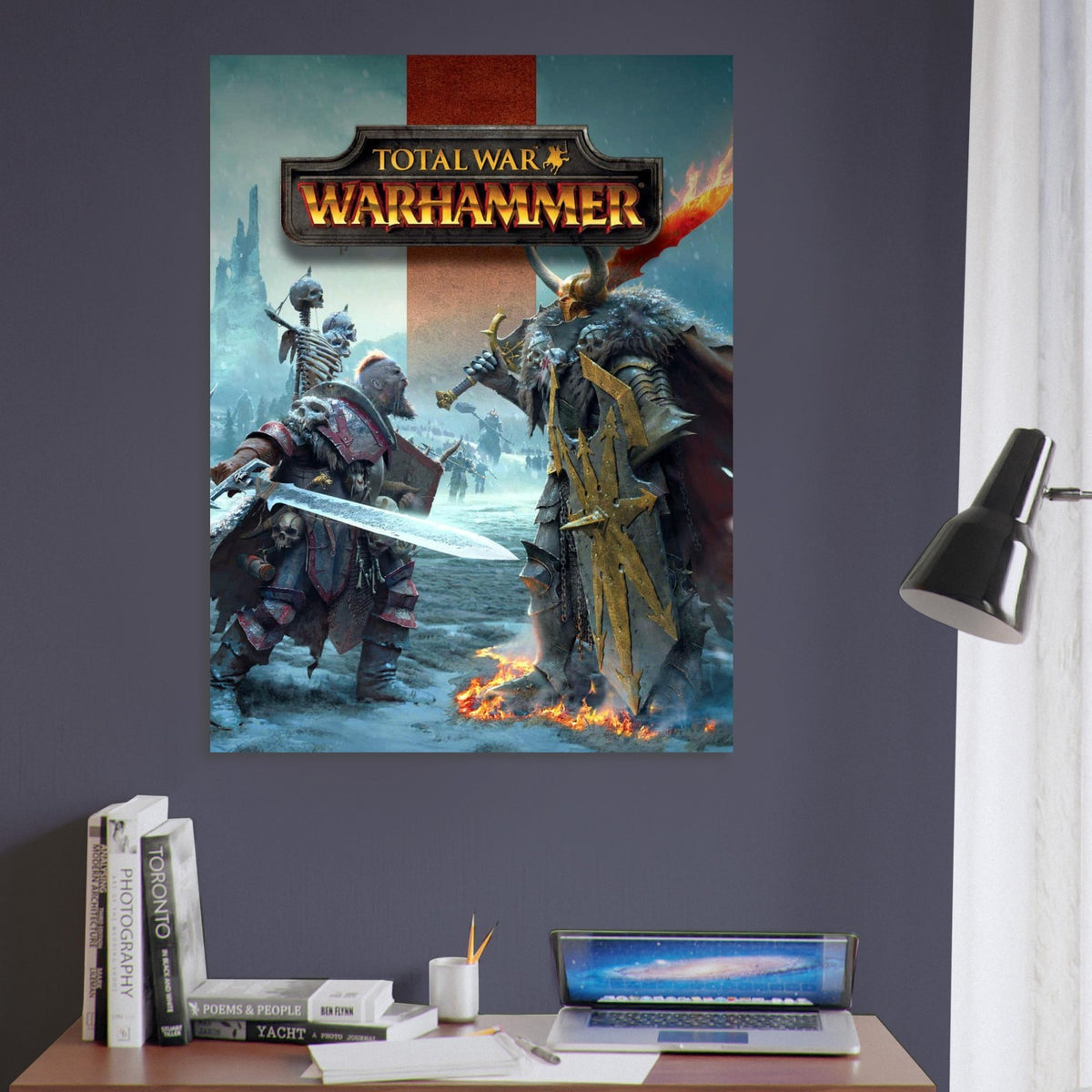TOTAL WAR - WARHAMMER - DARK FANTASY EPIC BATTLE SCENE - VIDEO GAME POSTER 2