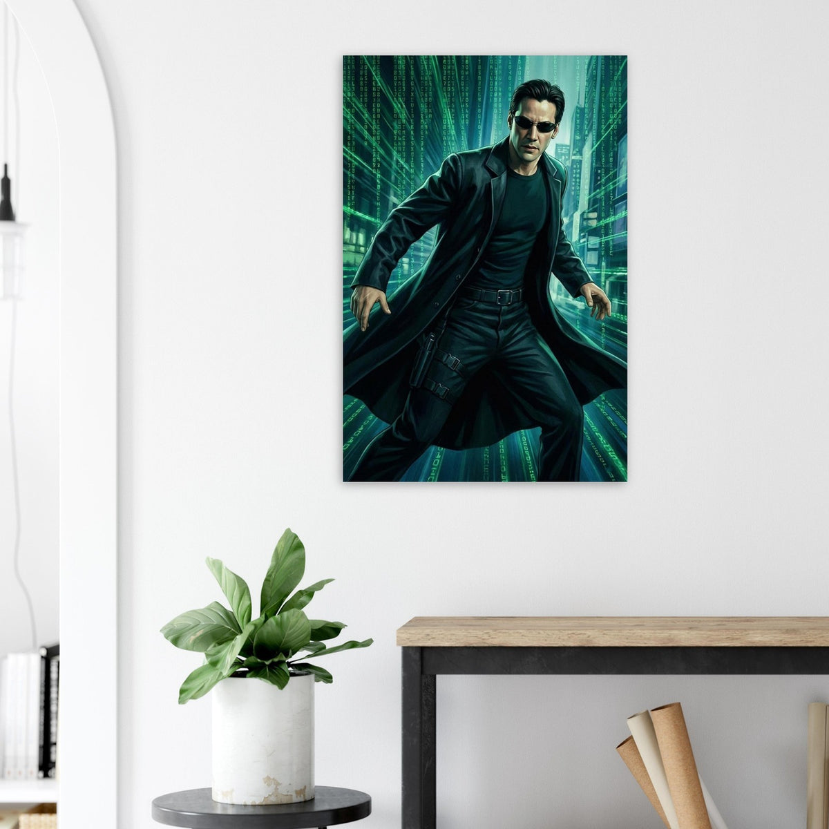 NEO THE MATRIX MOVIE POSTER - Sci-Fi Hacker Art - Original Kore Studios 5