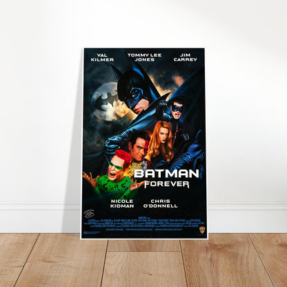 BATMAN FOREVER MOVIE POSTER VAL KILMER JIM CARREY RIDDLER POSTER 2