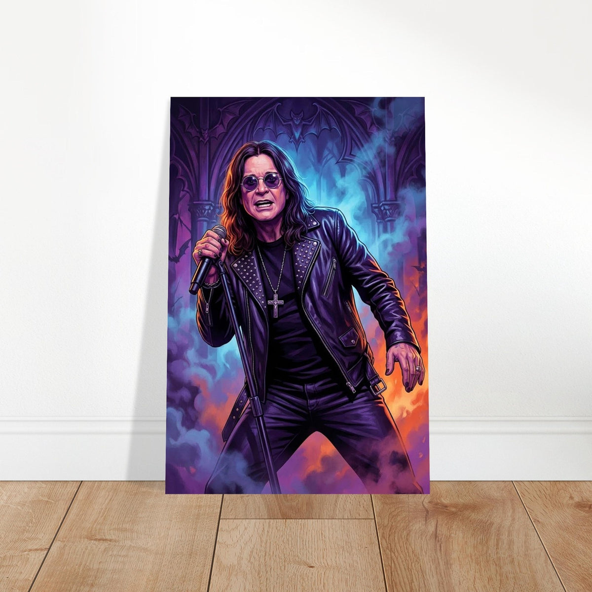 OZZY OSBOURNE POSTER - Prince of Darkness Rock Art - Original Kore Studios Illus 2