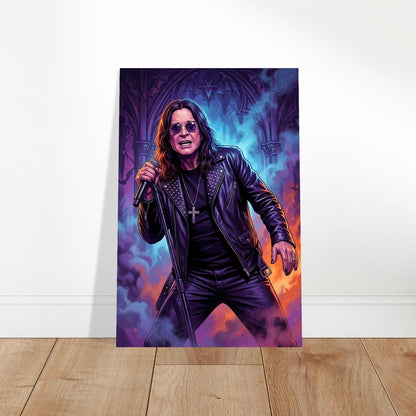 OZZY OSBOURNE POSTER - Prince of Darkness Rock Art - Original Kore Studios Illus 2