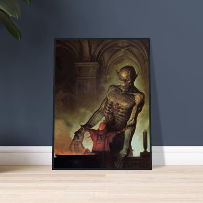 Offerings by Gerald Brom (1996) - Framed Poster 24in x 32in 2