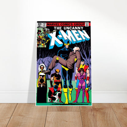 UNCANNY X-MEN 167 MARVEL COMICS CYCLOPS STORM WOLVERINE VINTAGE POSTER 2