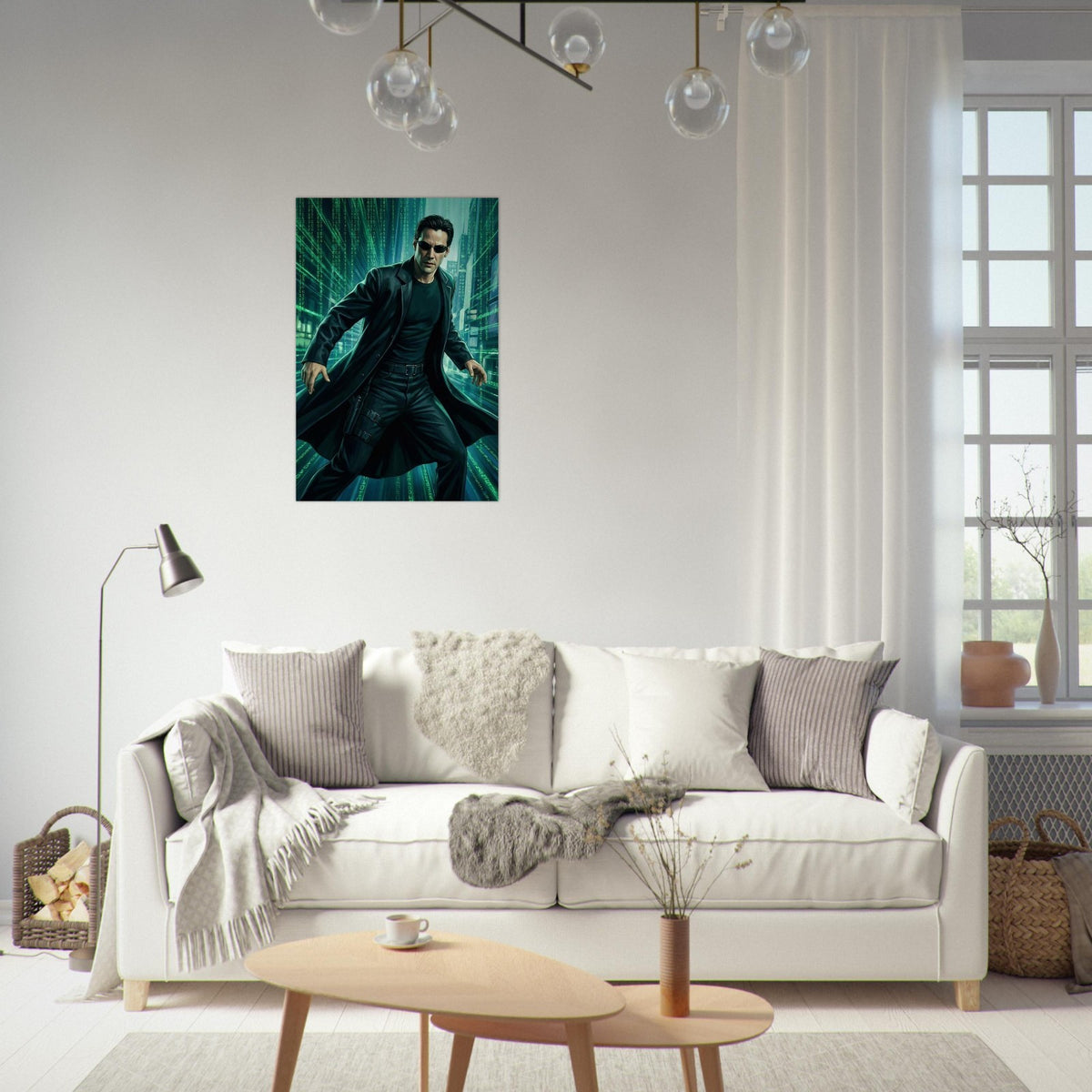 NEO THE MATRIX MOVIE POSTER - Sci-Fi Hacker Art - Original Kore Studios 4
