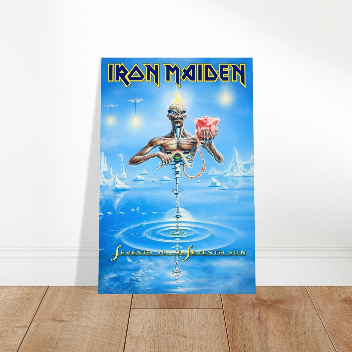 Iron Maiden - 7th Son of a 7th Son Album Poster - Heavy Metal Art 2