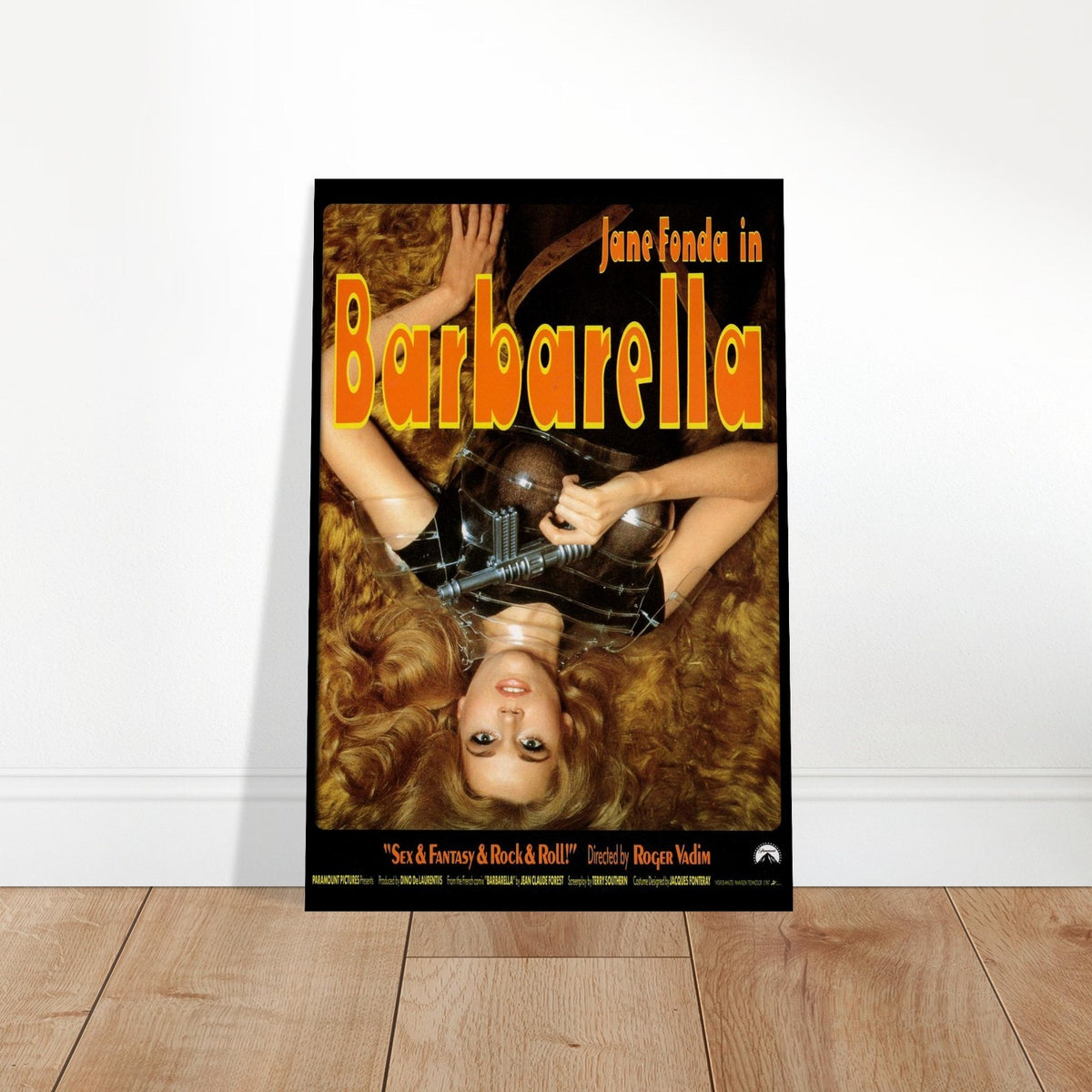 BARBARELLA POSTER – JANE FONDA 1968 SCI-FI MOVIE POSTER ART – RETRO CULT PRINT 2