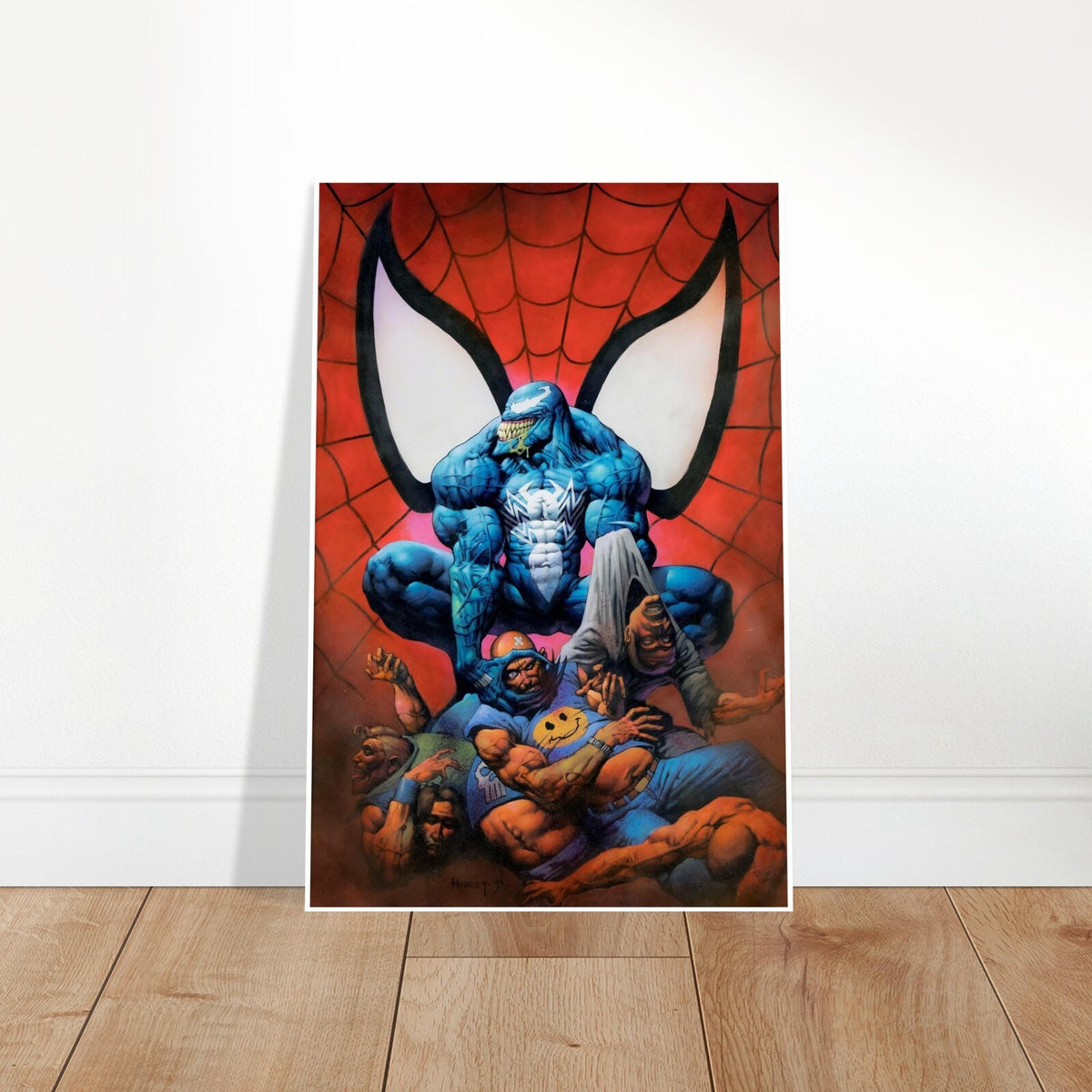 Spider-Man - Venom Framed Poster – Alex Horley from 1995 Poster & King in Black 2