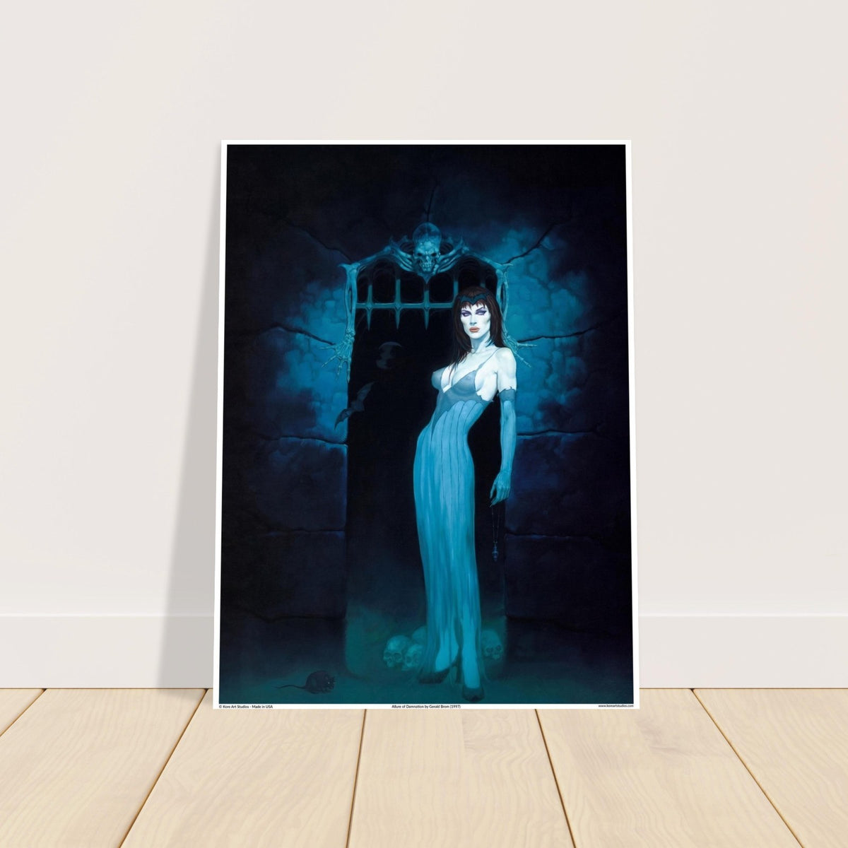 Allure of Damnation by Gerald Brom  (1997) - Fantasy Art Poster 2