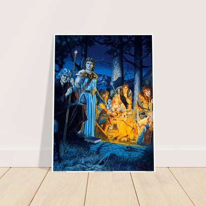 Companions of the Lance Camp - Dragonlance Heroes by Larry Elmore (1984) 2