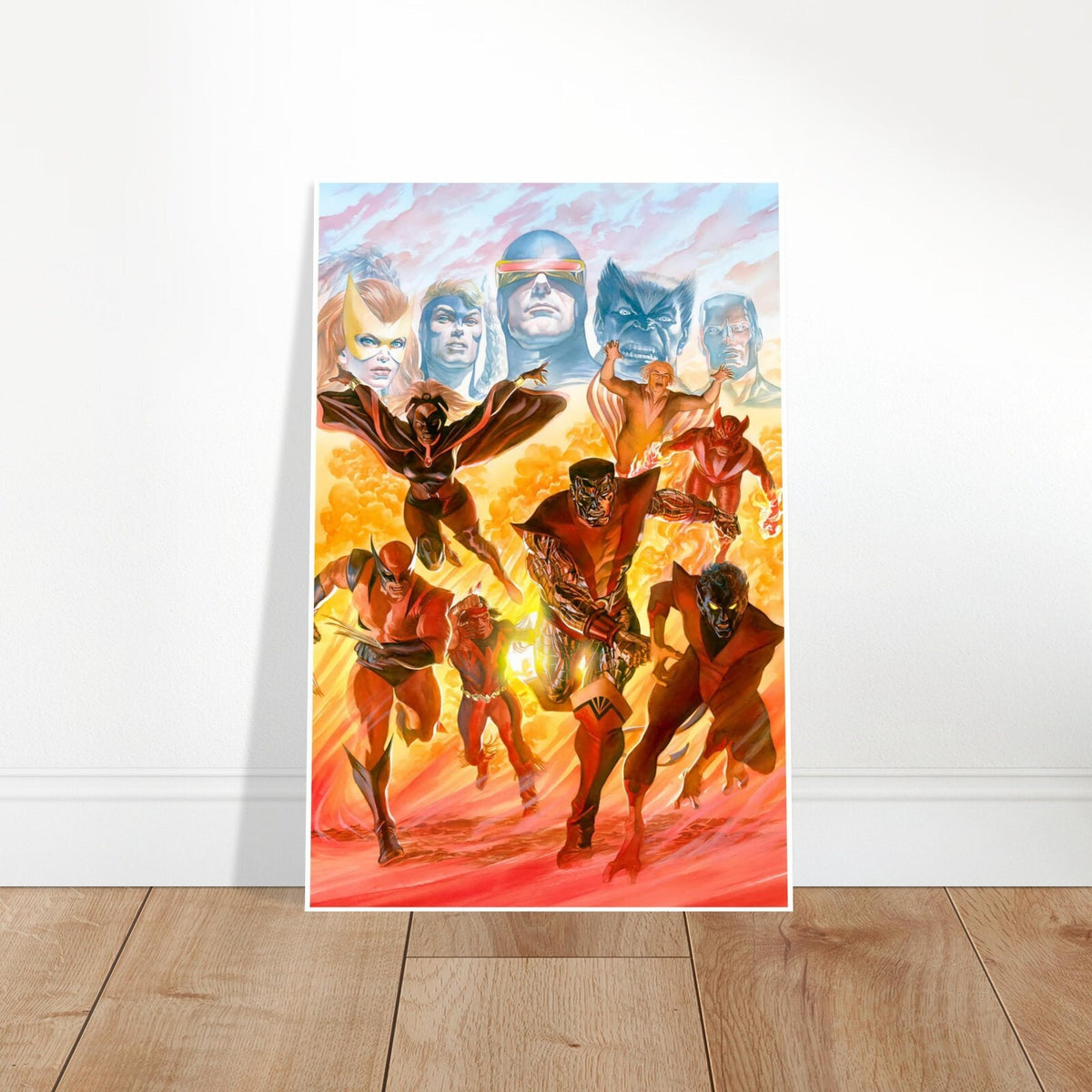 X-Men Tribute Poster – Alex Ross Art, Marvel Superheroes Wall Decor 2