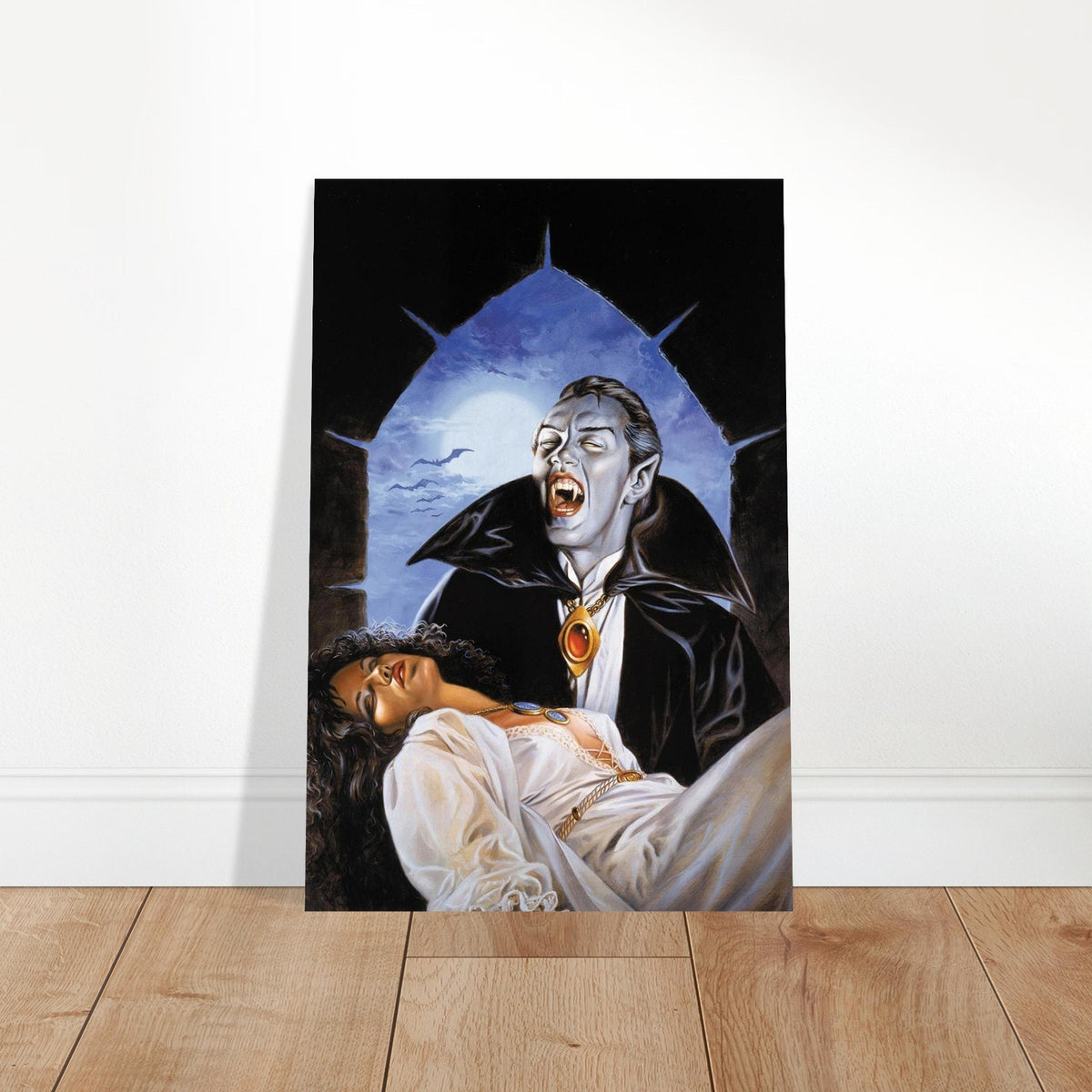 RAVENLOFT VAMPIRE LORD BY CLYDE CALDWELL D&D POSTER GOTHIC ART FANTASY 2