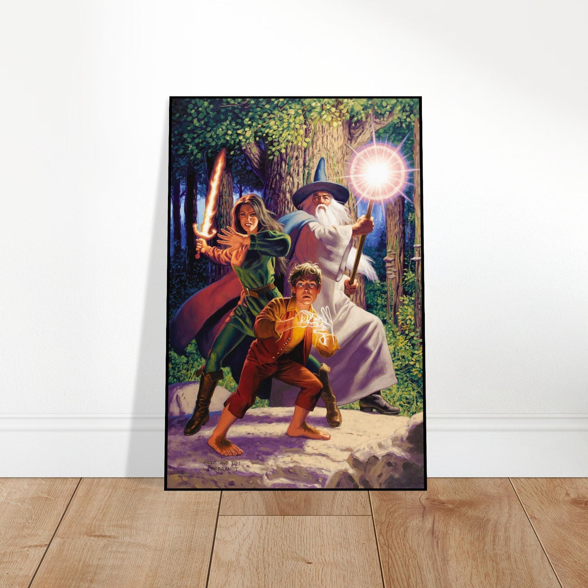 ARWEN JOINS THE QUEST POSTER BY THE BROTHERS HILDEBRANDT FANTASY MAGIC ADVENTURE 2
