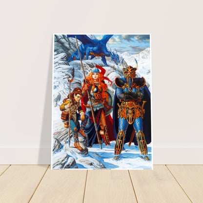 Dragons of Winter Night - Heroes of the Lance by Larry Elmore (1985) 2