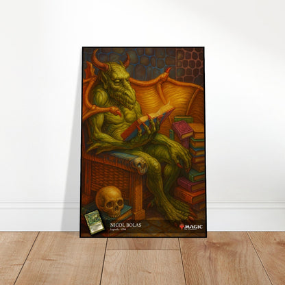 NICOL BOLAS MAGIC THE GATHERING LEGENDS 1994 VINTAGE DRAGON POSTER 2
