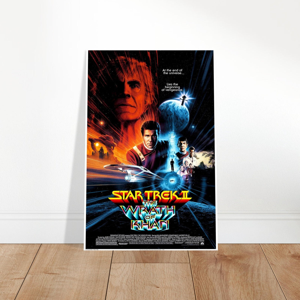 Star Trek II: The Wrath of Khan MOVIE POSTER – Original Paramount Release (1982) 2