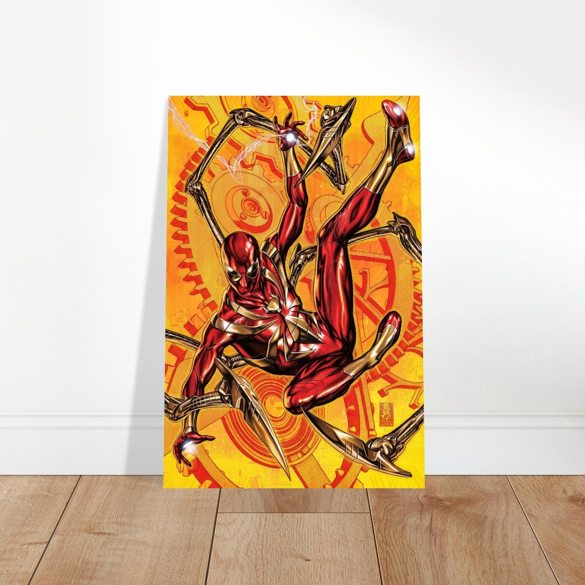 DEADPOOL IRON SPIDER COSTUME NIC KLEIN MARVEL COMICS VARIANT COVER POSTER 2