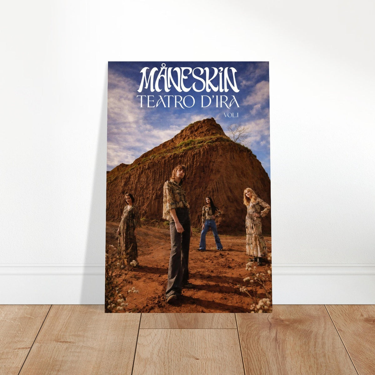 Måneskin Poster – Teatro D'Ira Album - BAND PROMO STYLE WALL ART BAND FAN DECO 2