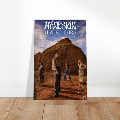 Måneskin Poster – Teatro D'Ira Album - BAND PROMO STYLE WALL ART BAND FAN DECO 2