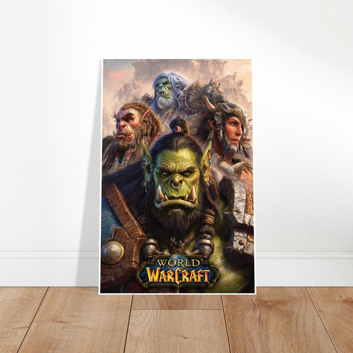 WORLD OF WARCRAFT POSTER – EPIC FAN ART PRINT – HORDE CHARACTER DESIGN 2