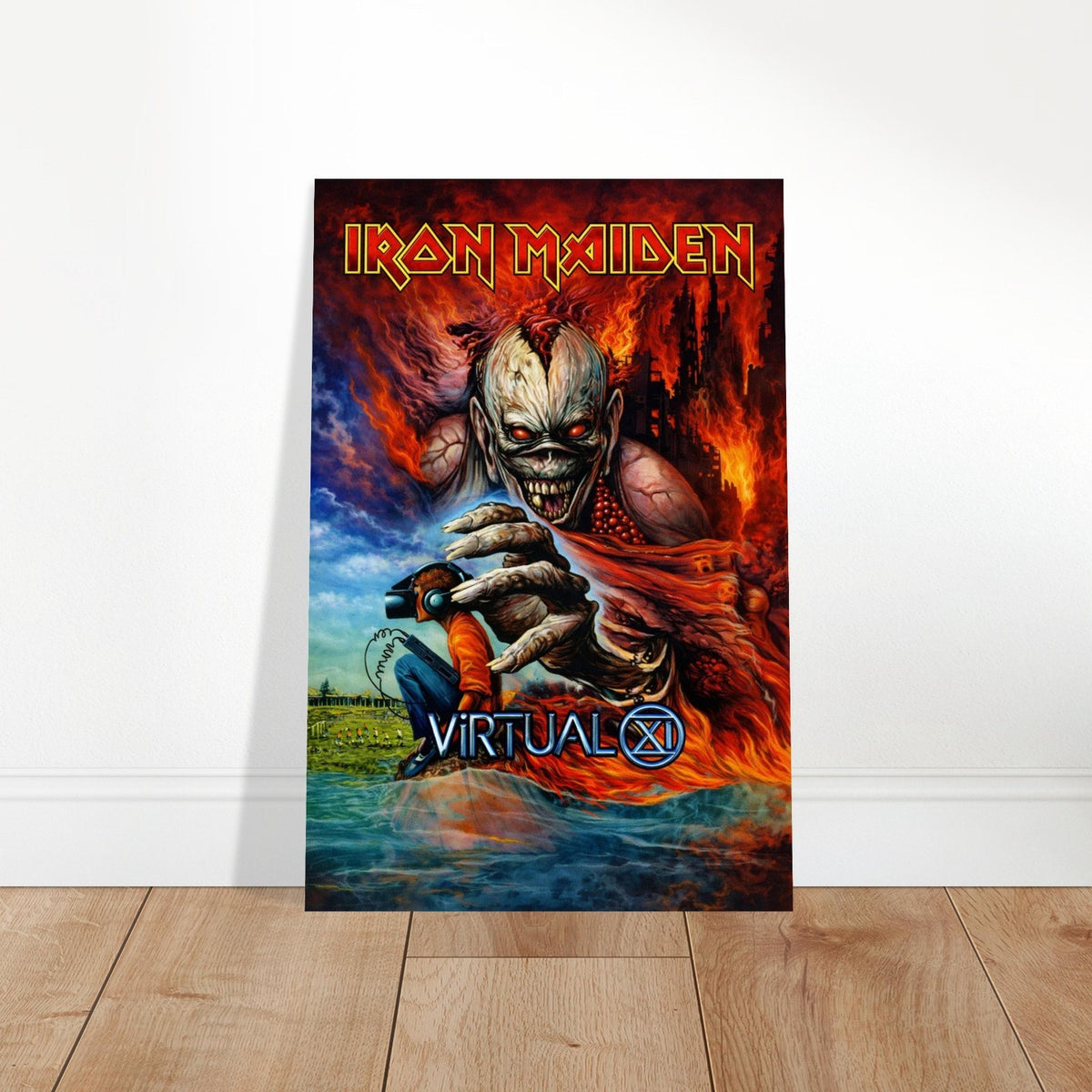 Iron Maiden - Virtual Album Poster - Heavy Metal Art 2