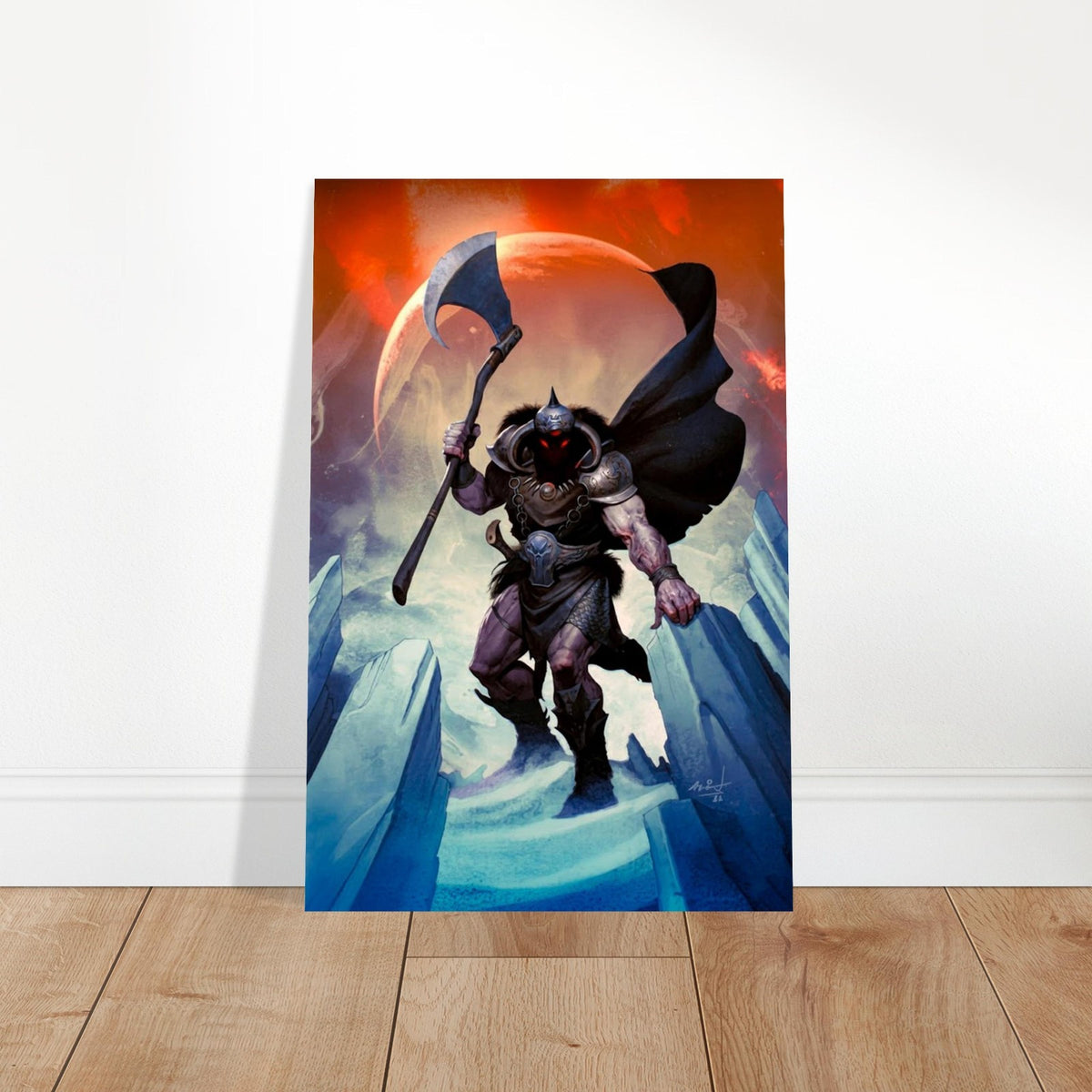 Death Dealer by Frank Frazetta - Poster of Magazine Cover Artwork - Comics Art 2