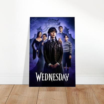 WEDNESDAY ADDAMS FAMILY POSTER – GOTHIC NEVERMORE ACADEMY WALL ART 2