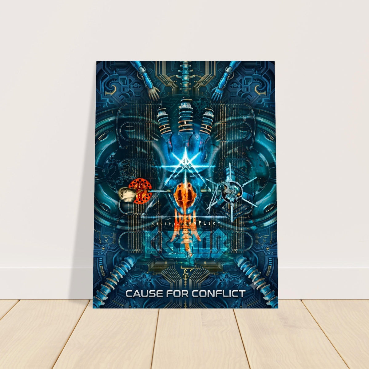 Kreator Poster - Cause for Conflict Album Art Posrer - Heavy Metal Deco 2